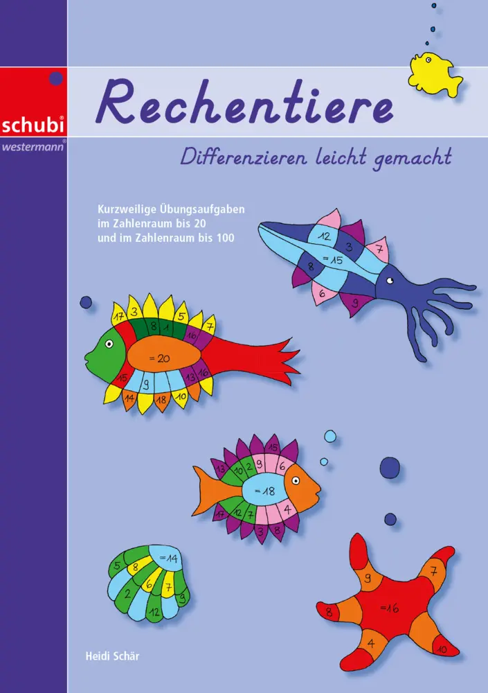 Cover: 9783867230544 | Rechentiere | Heidi Schär | Taschenbuch | Geblockt. Gelocht | 90 S.