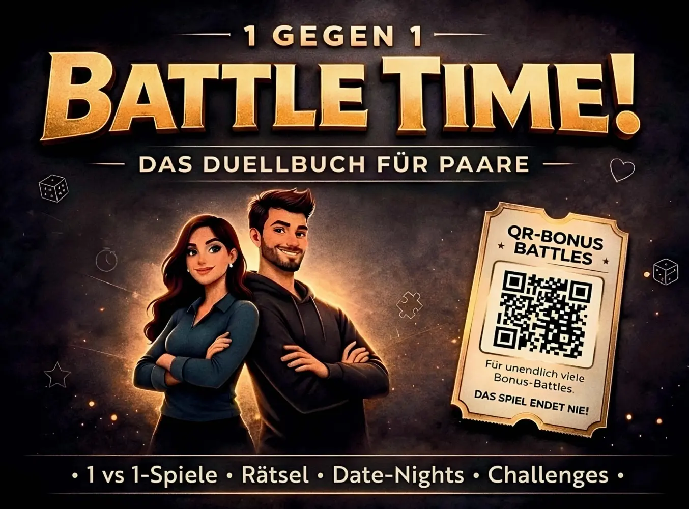 Cover: 9789534680544 | Battle Time! - Das Duell Buch für Paare | Nico Glück | Taschenbuch