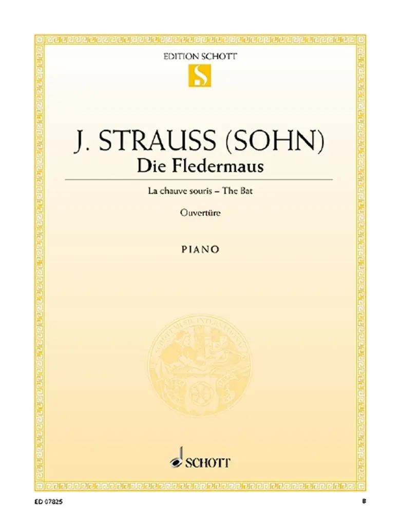 Cover: 9790001090544 | Die Fledermaus | Johann Strauss Jr. | Buch | Schott Music