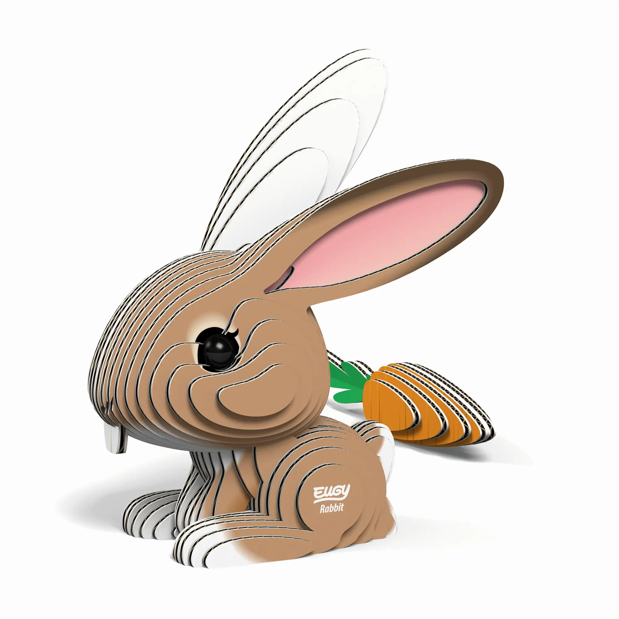 Bild: 9421035150644 | EUGY - 3D Bastelset Hase | Eugy | Kit (Bastelset) | 650071 | Deutsch