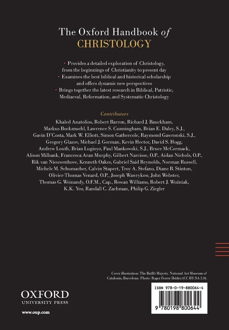 Rückseite: 9780198800644 | The Oxford Handbook of Christology | Francesca Aran Murphy | Buch