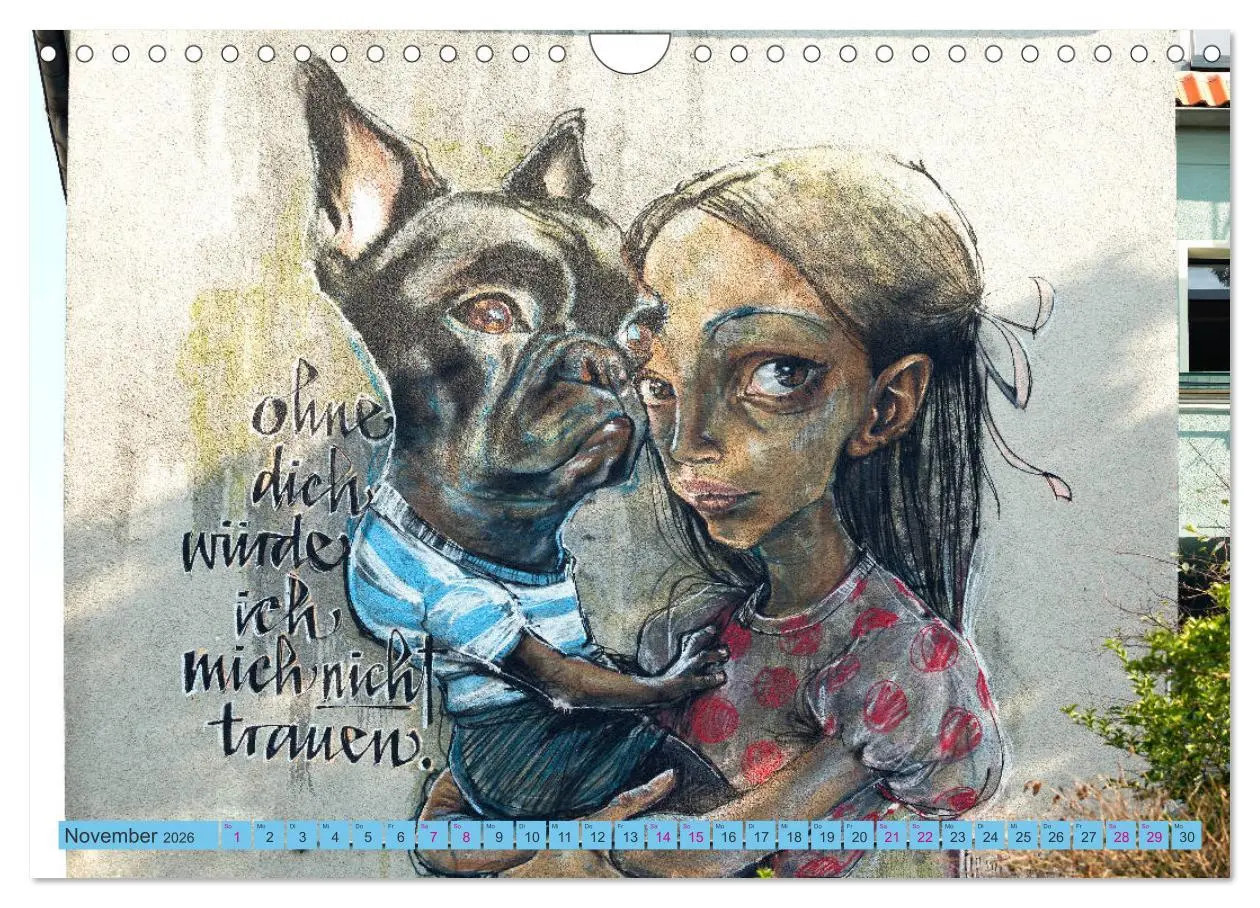 Bild: 9783457670644 | KÖLN STREETART GALERIE (Wandkalender 2026 DIN A4 quer), CALVENDO...