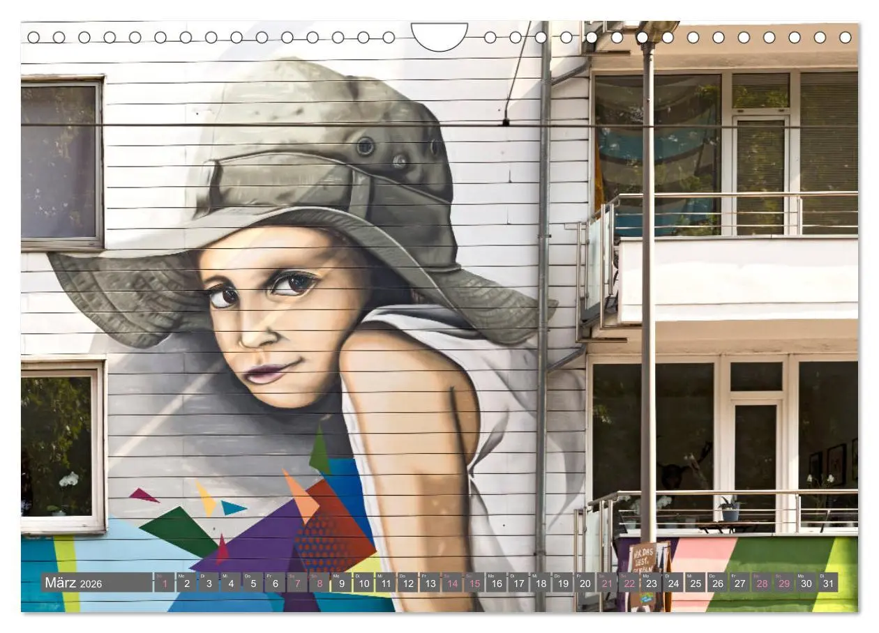 Bild: 9783457670644 | KÖLN STREETART GALERIE (Wandkalender 2026 DIN A4 quer), CALVENDO...
