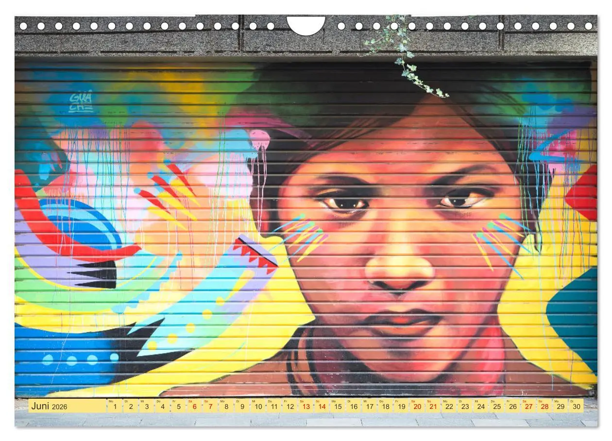 Bild: 9783457670644 | KÖLN STREETART GALERIE (Wandkalender 2026 DIN A4 quer), CALVENDO...
