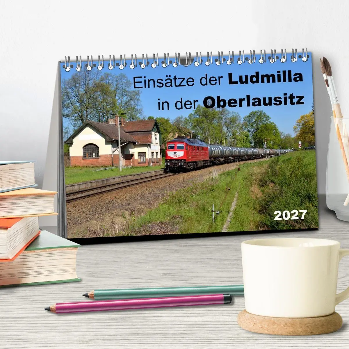 Bild: 9783594050644 | Einsätze der Ludmilla in der Oberlausitz 2027 (Tischkalender 2027...