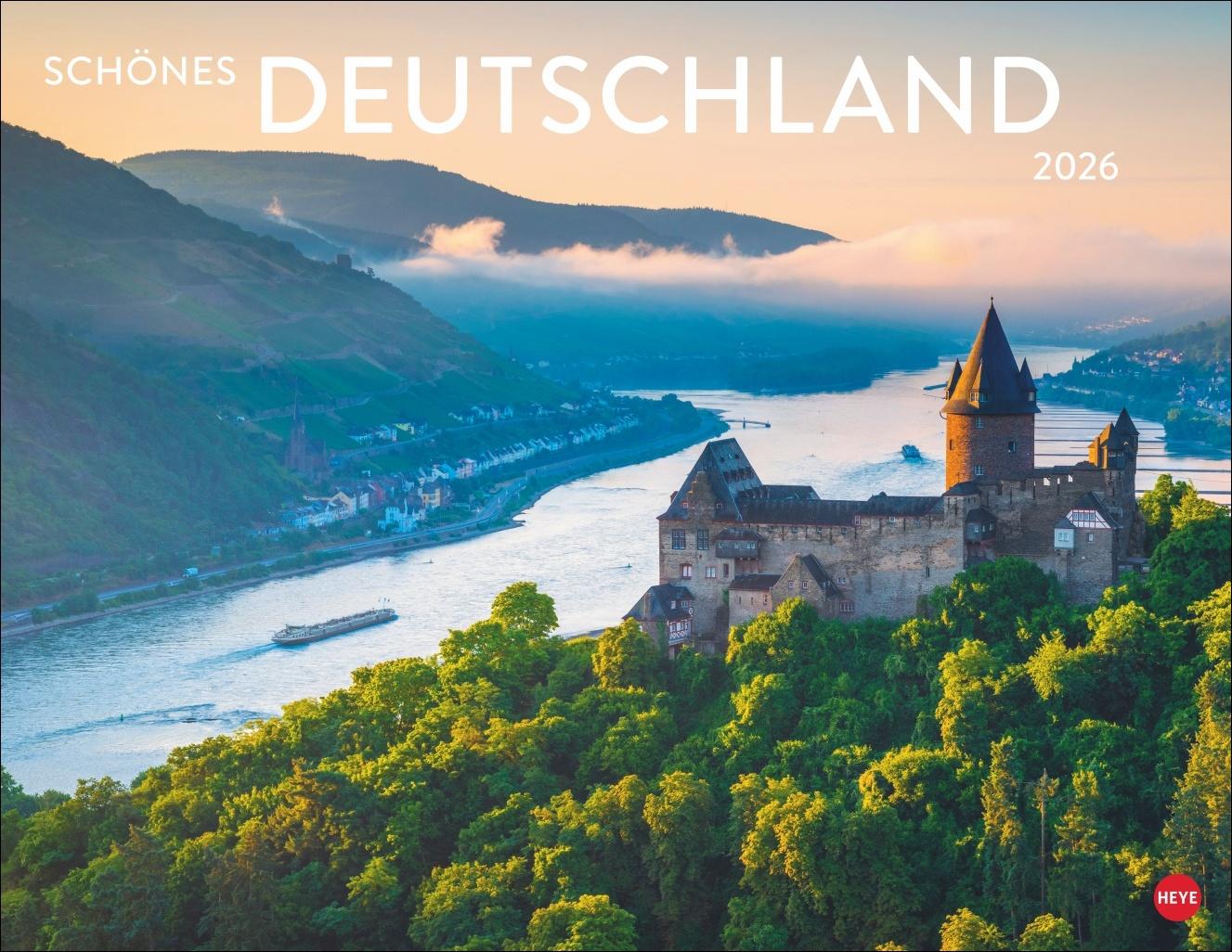 Cover: 9783756410644 | Schönes Deutschland Posterkalender 2026 | Heye | Kalender | 14 S.