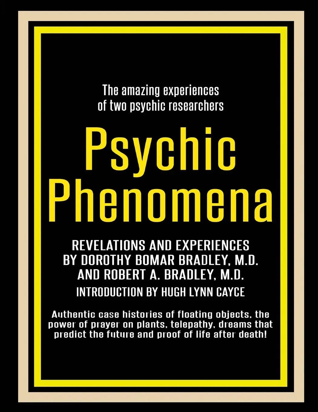 Cover: 9785046140644 | Psychic Phenomena | Revelations and Experiences | Bradley (u. a.)