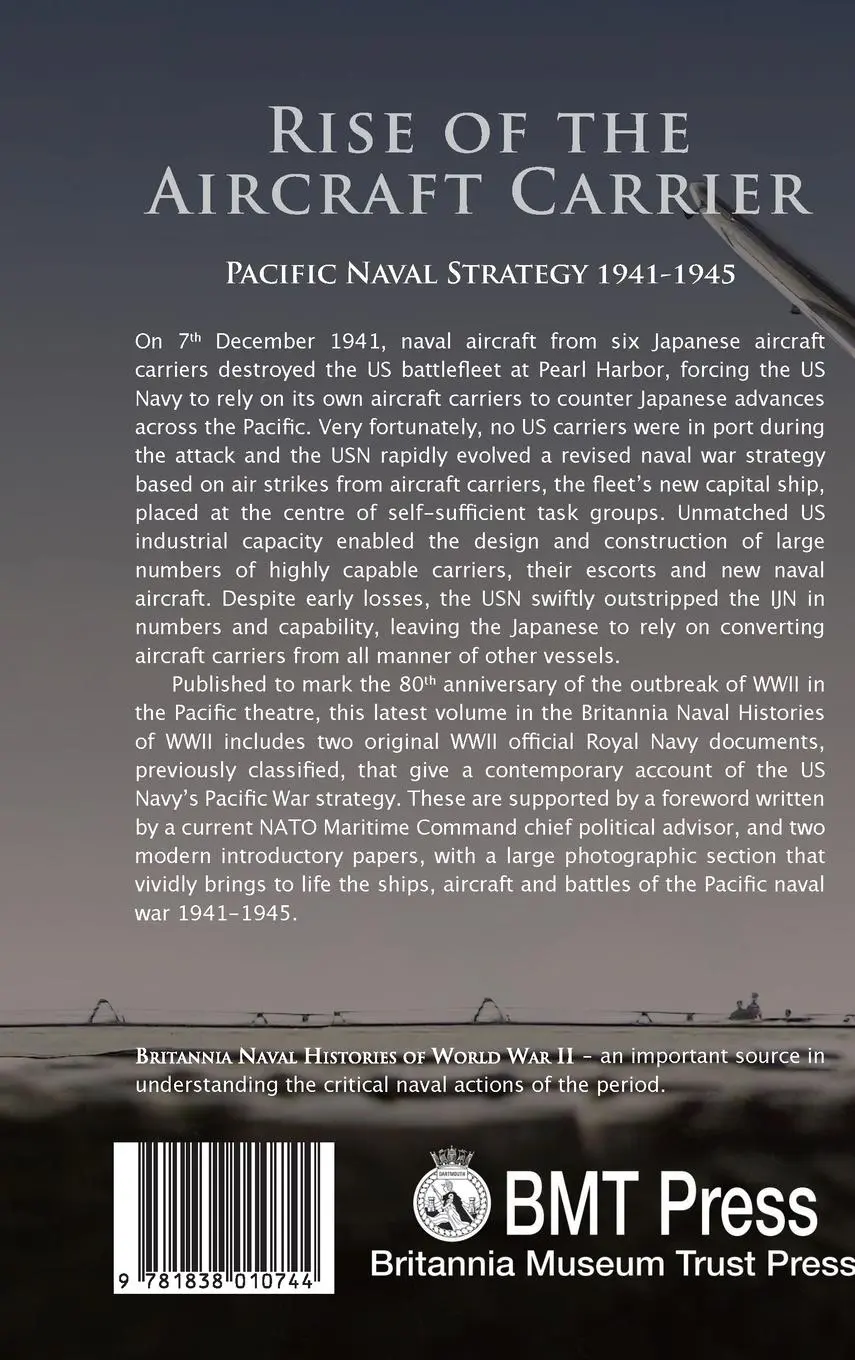 Rückseite: 9781838010744 | Rise of the Aircraft Carrier | Pacific Naval Strategy 1941-1945 | Buch