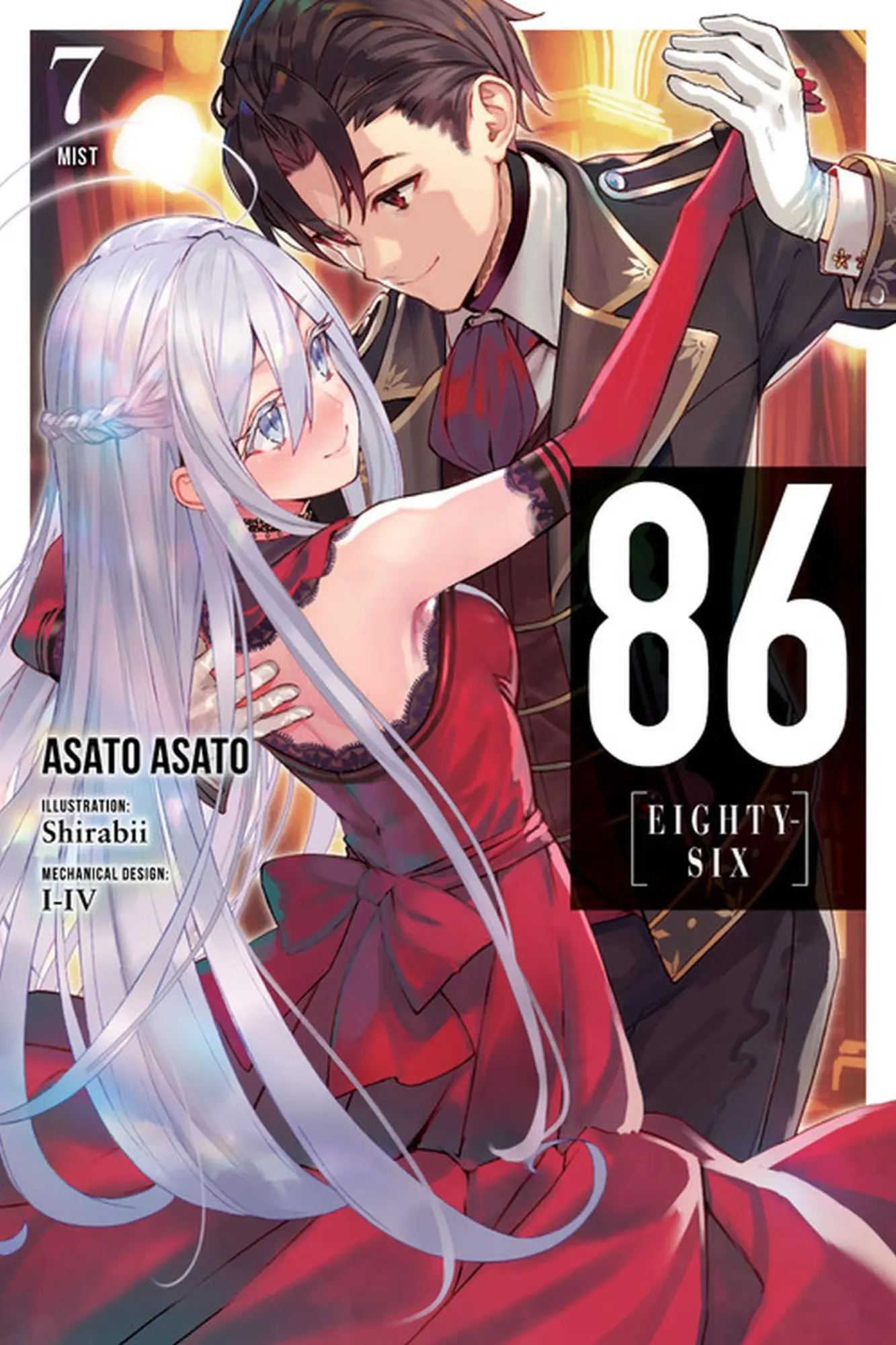 Cover: 9781975320744 | 86--Eighty-Six, Vol. 7 (Light Novel) | Mist Volume 7 | Asato Asato