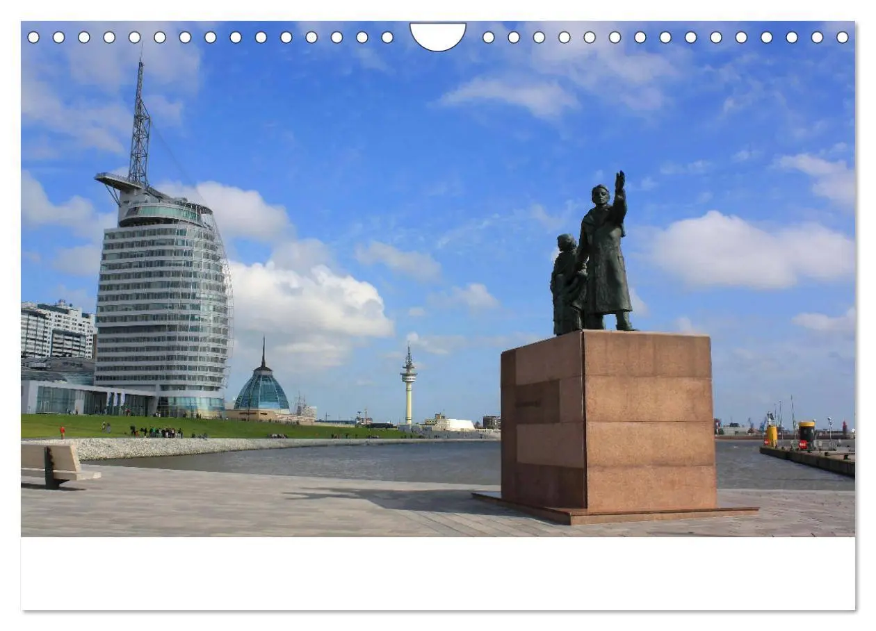 Bild: 9783435330744 | Bremerhaven 2025. Impressionen aus den Havenwelten (Wandkalender...