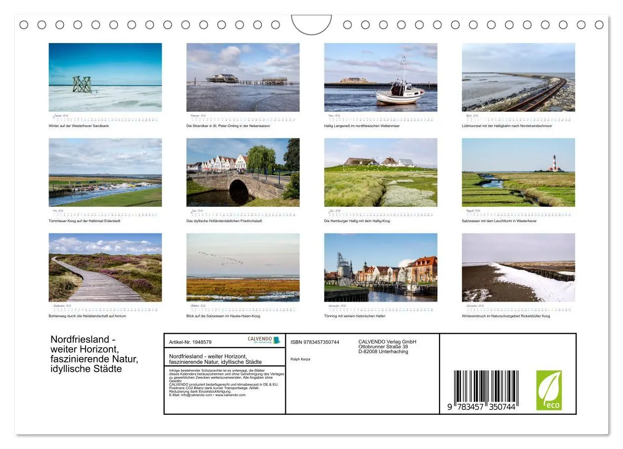 Bild: 9783457350744 | Nordfriesland - weiter Horizont, faszinierende Natur, idyllische...