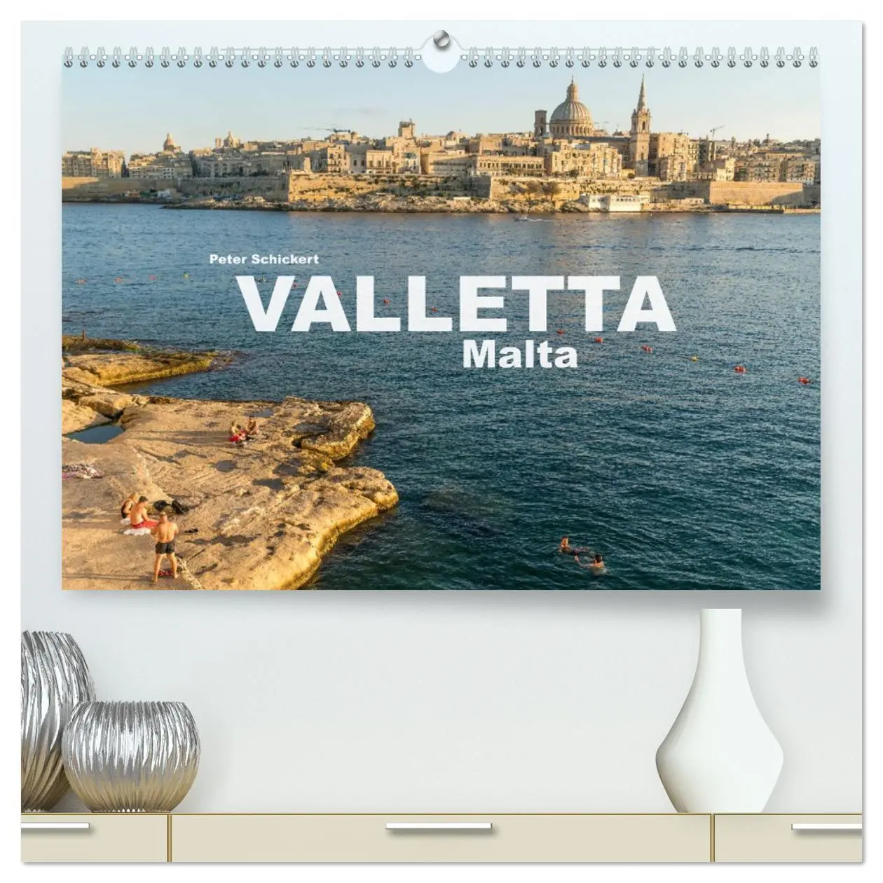 Cover: 9783457730744 | Valletta - Malta (hochwertiger Premium Wandkalender 2026 DIN A2...