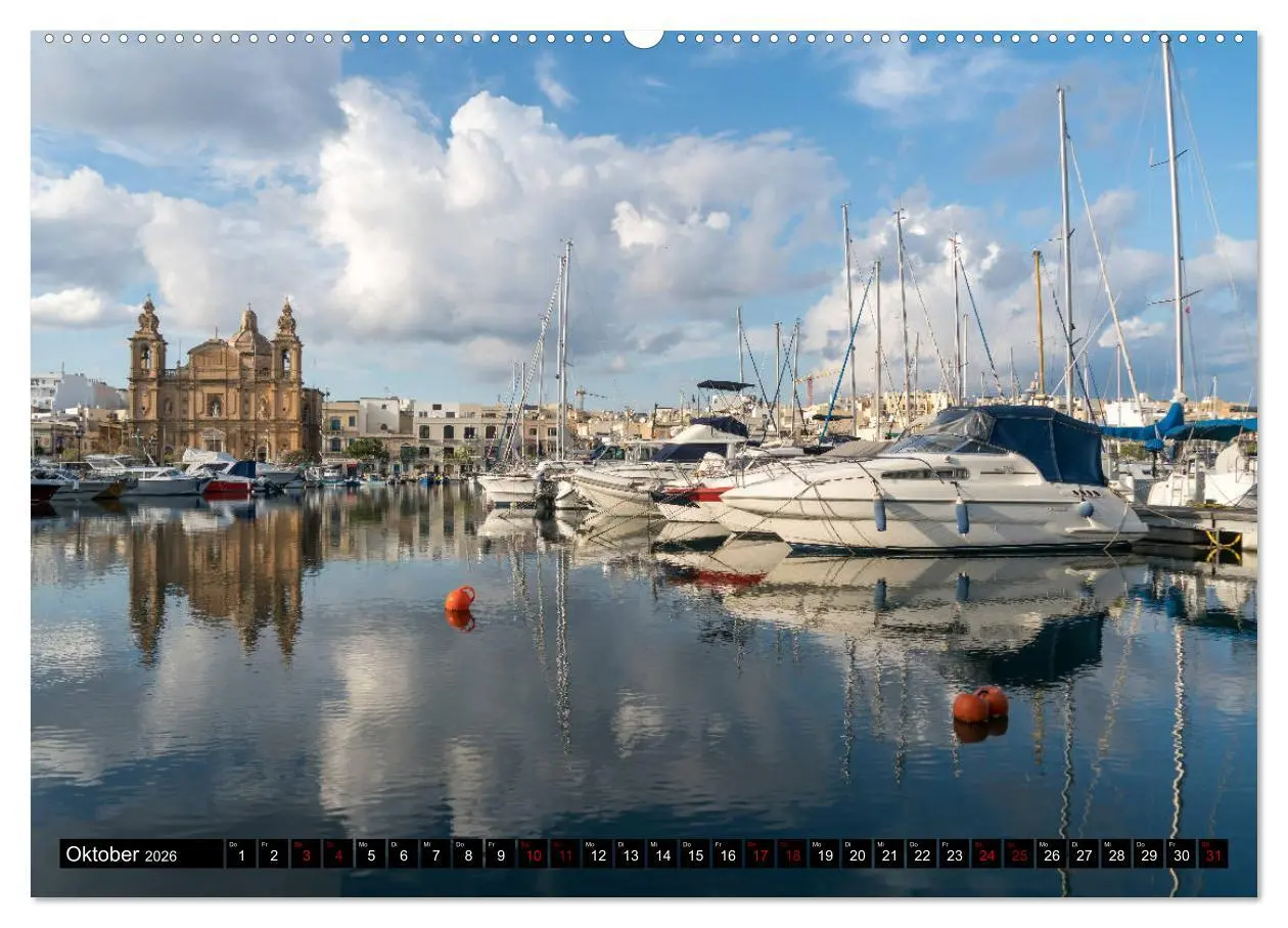 Bild: 9783457730744 | Valletta - Malta (hochwertiger Premium Wandkalender 2026 DIN A2...