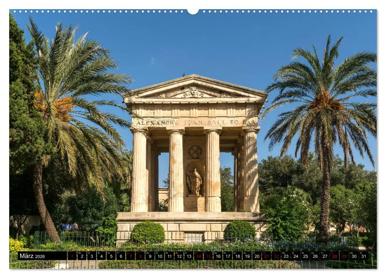 Bild: 9783457730744 | Valletta - Malta (hochwertiger Premium Wandkalender 2026 DIN A2...