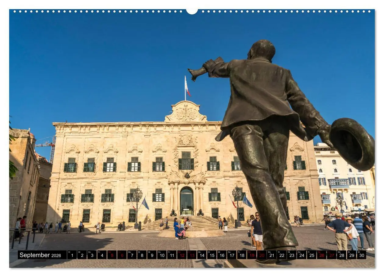 Bild: 9783457730744 | Valletta - Malta (hochwertiger Premium Wandkalender 2026 DIN A2...