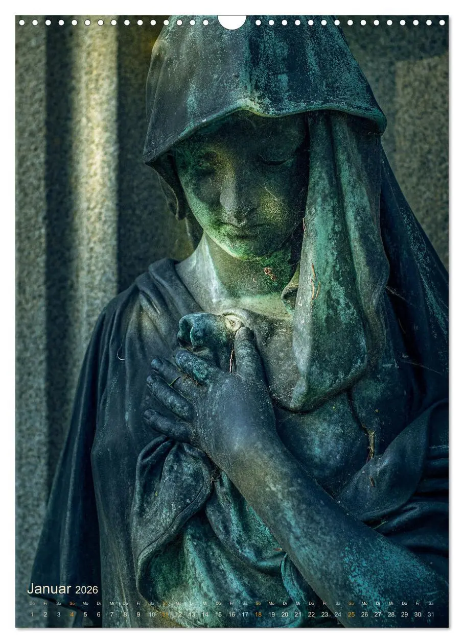 Bild: 9783516370744 | Die stillen Momente im Ohlsdorfer Friedhof (Wandkalender 2026 DIN...