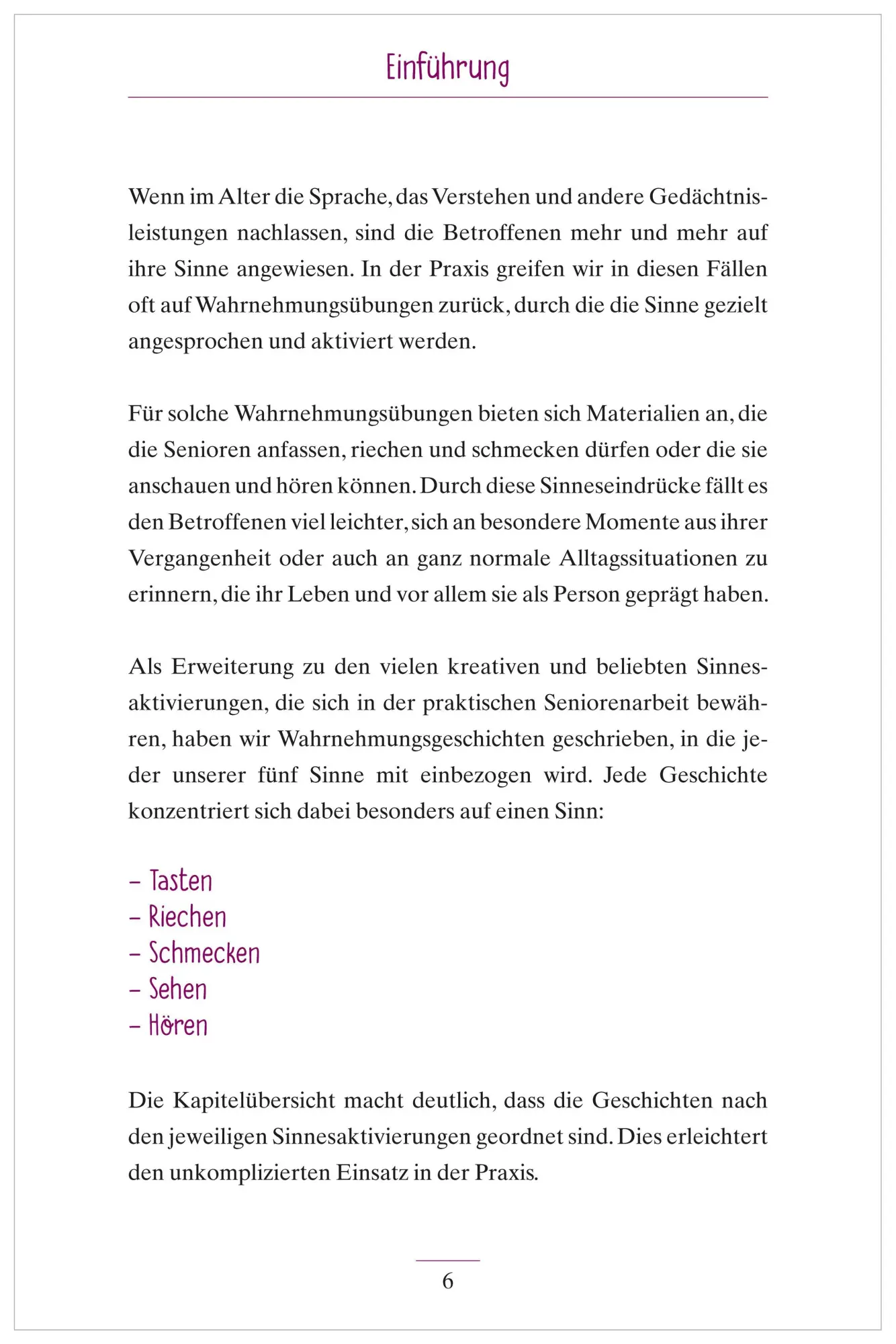 Bild: 9783944360744 | Wahrnehmungsgeschichten für Senioren | Natali Mallek (u. a.) | Buch