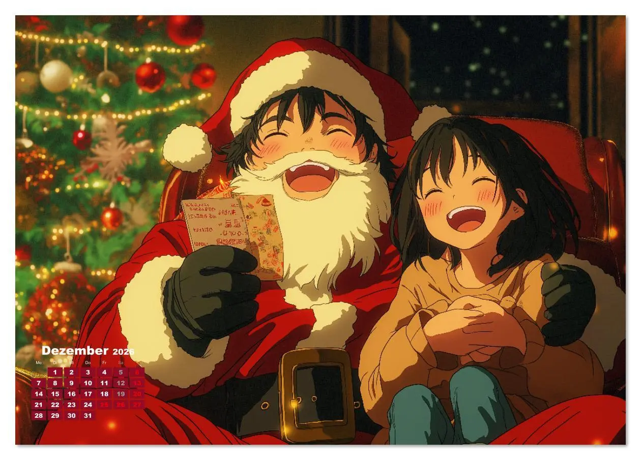 Bild: 9783457340844 | Anime Kalender - Charaktere im Slice-of-Life Stil (Tischkalender...