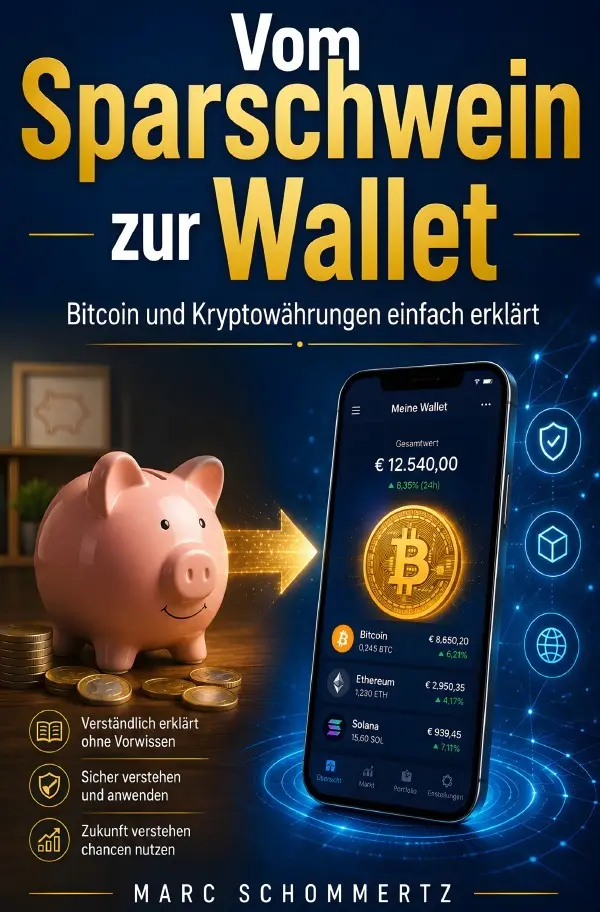 Cover: 9783565560844 | Vom Sparschwein zur Wallet - Bitcoin und Kryptowährungen einfach...