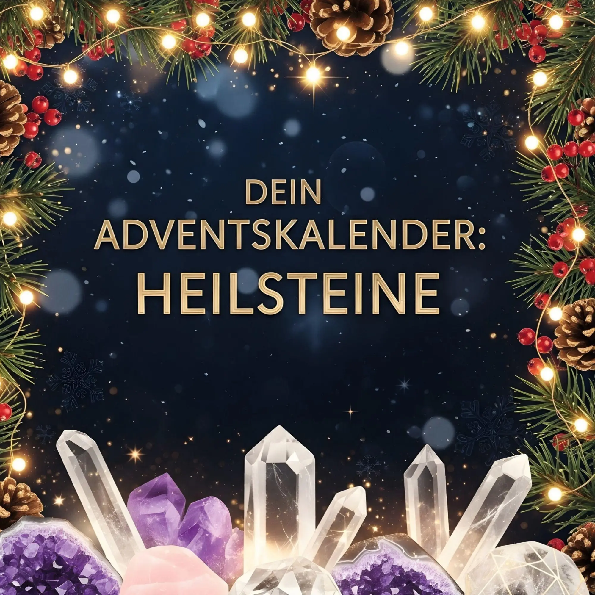 Cover: 9783695320844 | Dein Adventskalender: Heilsteine | Ben Schmidt | Taschenbuch | 100 S.