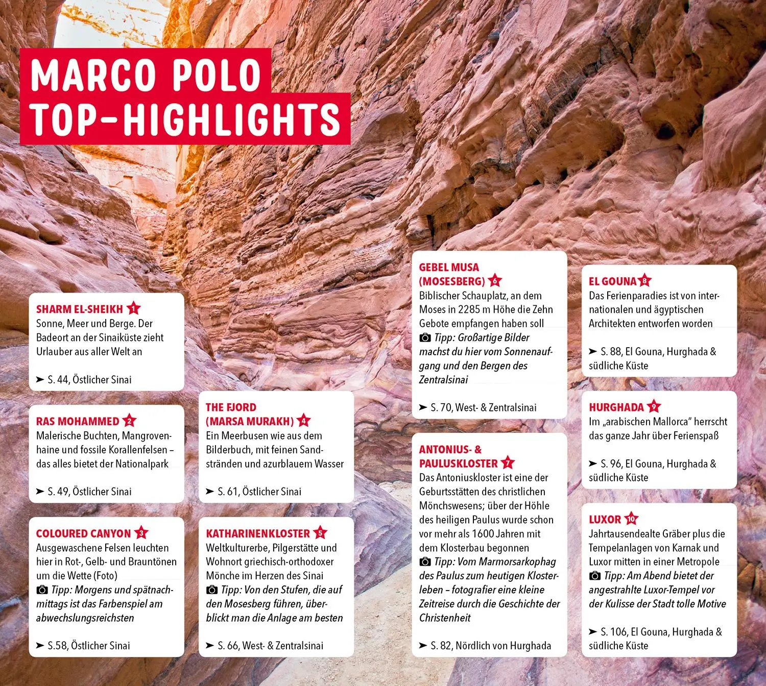 Bild: 9783829750844 | MARCO POLO Reiseführer Rotes Meer &amp; Sinai | Jürgen Stryjak (u. a.)