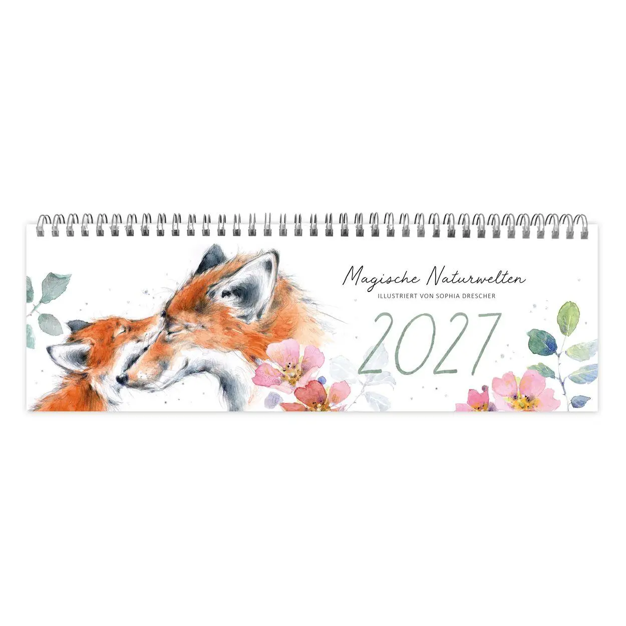 Cover: 9783911060844 | Tischkalender Füchse 2027 | Sophia Drescher | Kalender | Deutsch