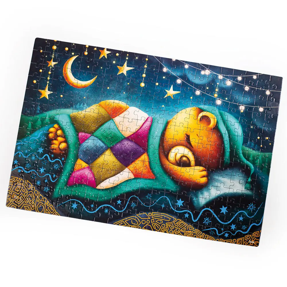 Bild: 5903858960944 | Puzzle Schlafender Bär DT200-01 | PL ES PT RU BY | Spiel | DT200-01