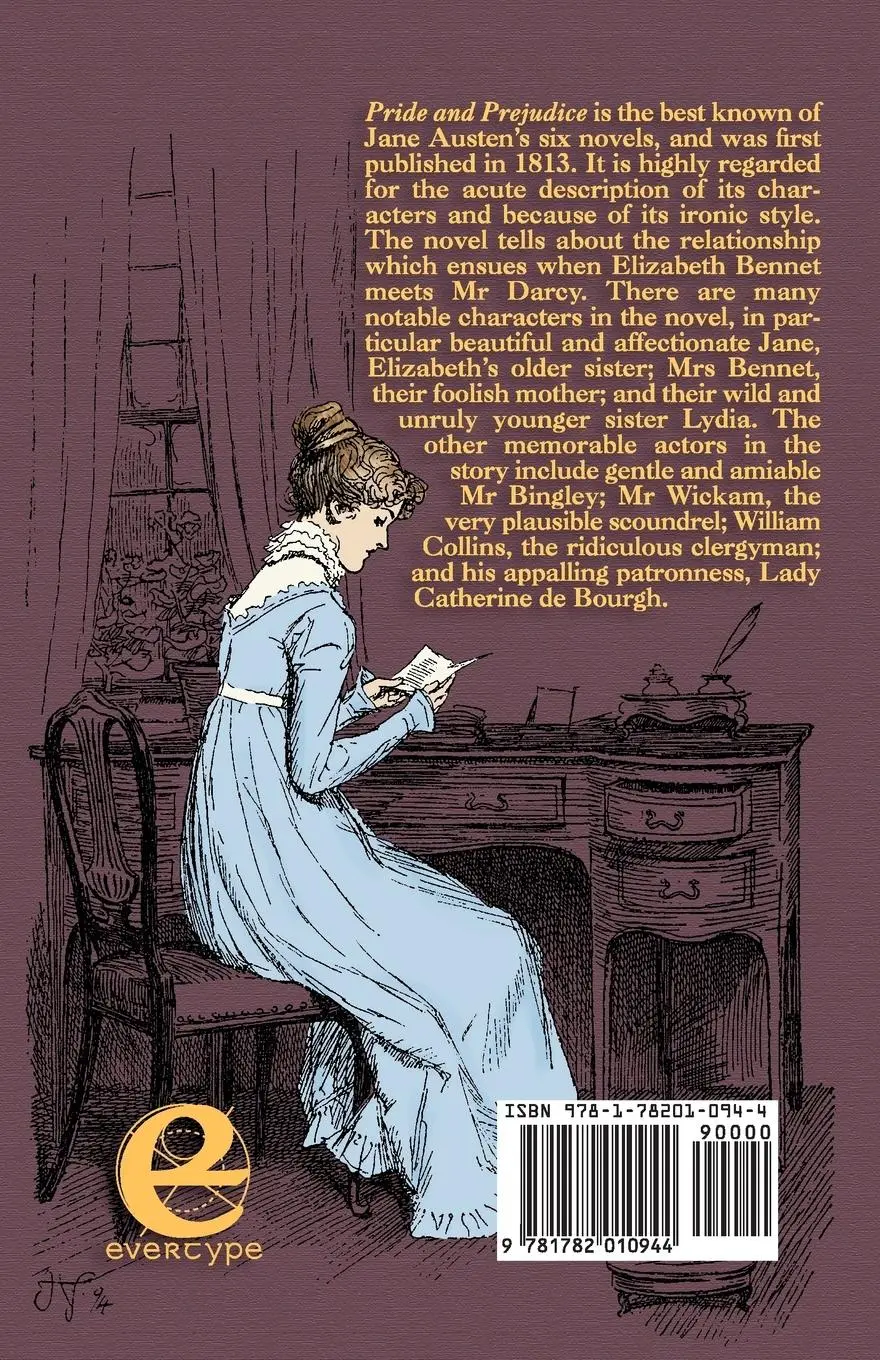 Rückseite: 9781782010944 | Pride and Prejudice | Jane Austen | Taschenbuch | Englisch | 2015