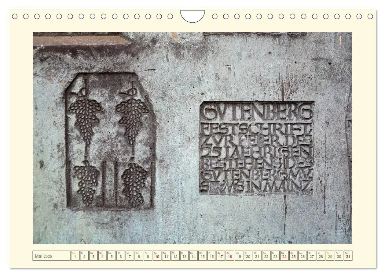 Bild: 9783435240944 | Mainz im Detail - Ungewöhnliche Stadtansichten (Wandkalender 2025...