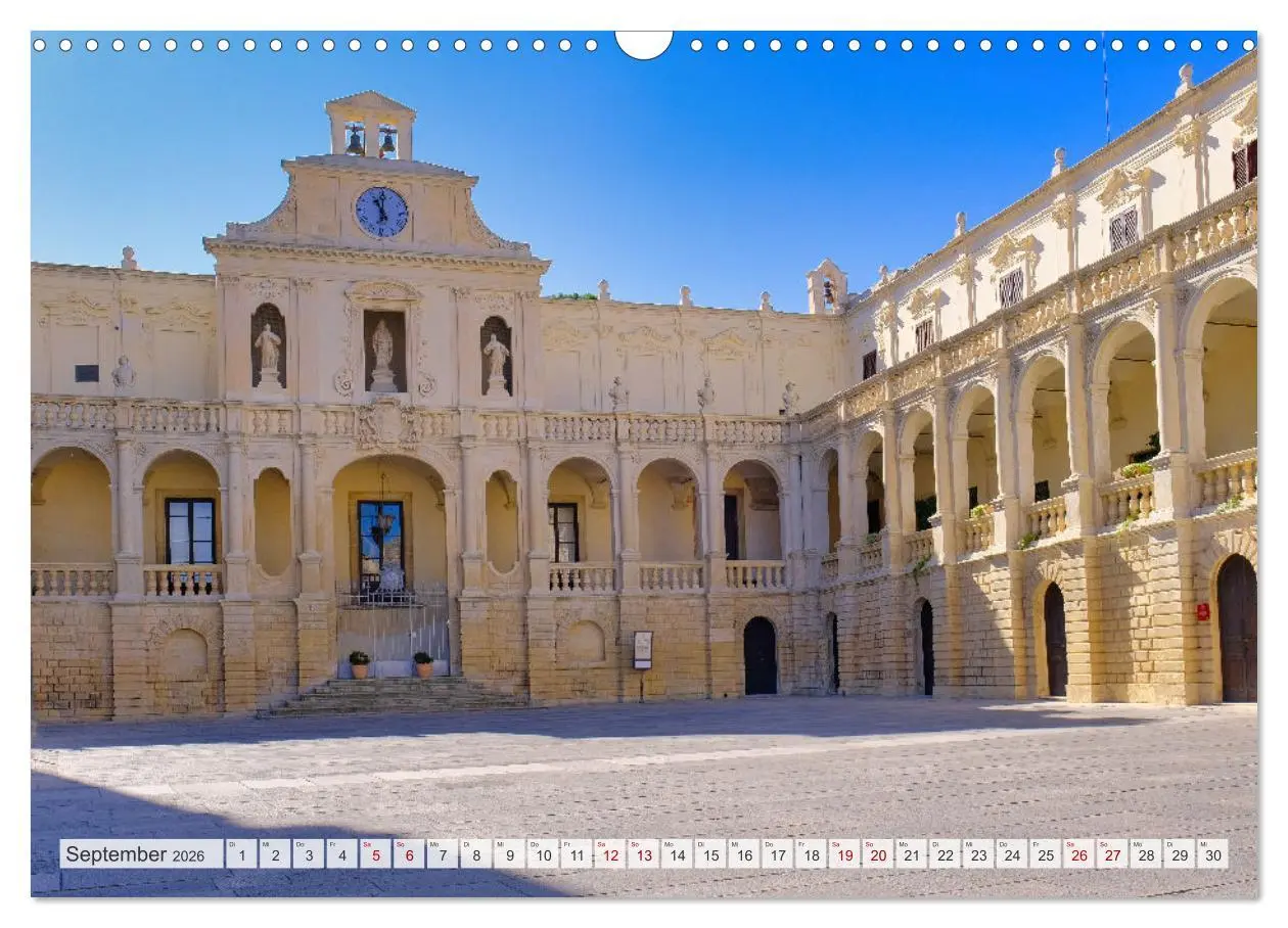 Bild: 9783457330944 | Faszinierendes Apulien (Wandkalender 2026 DIN A3 quer), CALVENDO...