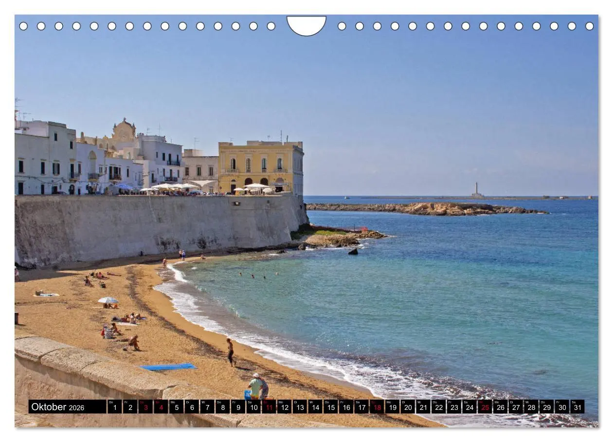 Bild: 9783457880944 | Apulien - Eine Rundreise (Wandkalender 2026 DIN A4 quer), CALVENDO...