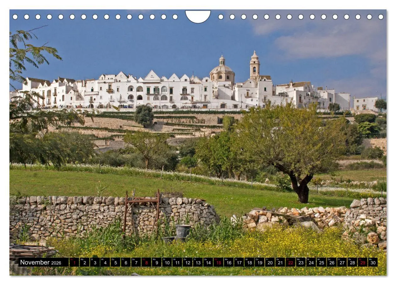 Bild: 9783457880944 | Apulien - Eine Rundreise (Wandkalender 2026 DIN A4 quer), CALVENDO...