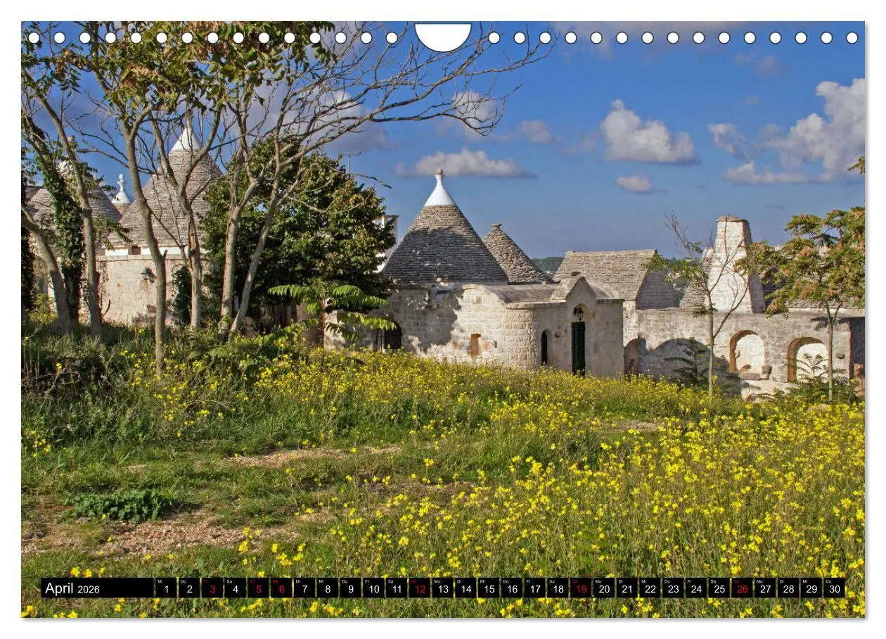 Bild: 9783457880944 | Apulien - Eine Rundreise (Wandkalender 2026 DIN A4 quer), CALVENDO...