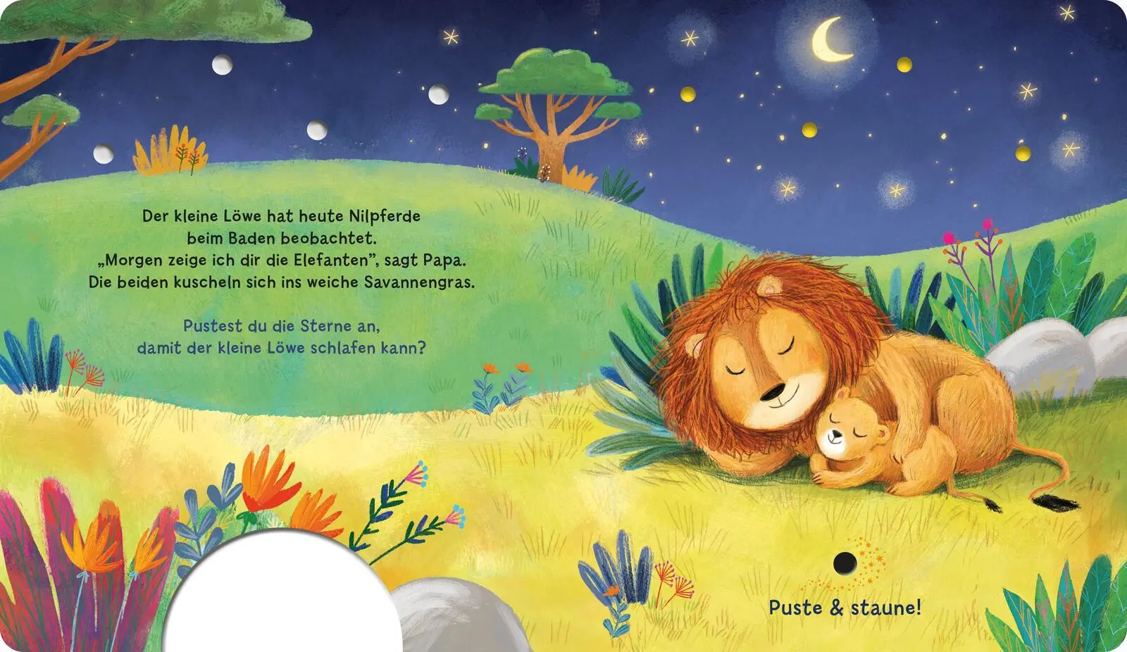 Bild: 9783480240944 | Mein Puste-Licht-Buch: Schlaf schön, kleiner Schatz! | Ottenschläger