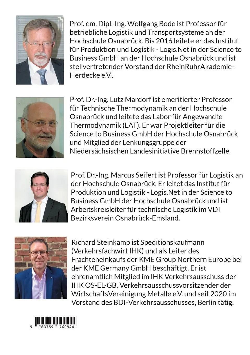 Rückseite: 9783759760944 | Digitalisierung und KI in der Logistik - Neue Konzepte,...