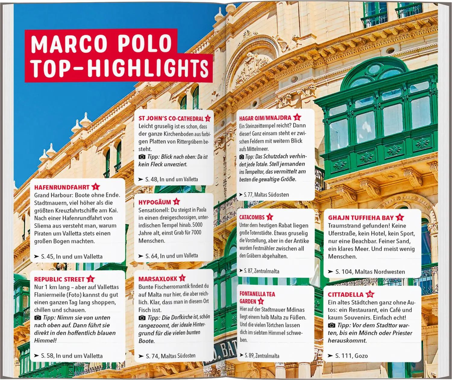 Bild: 9783829740944 | MARCO POLO Reiseführer Malta &amp; Gozo | Klaus Bötig (u. a.) | Buch