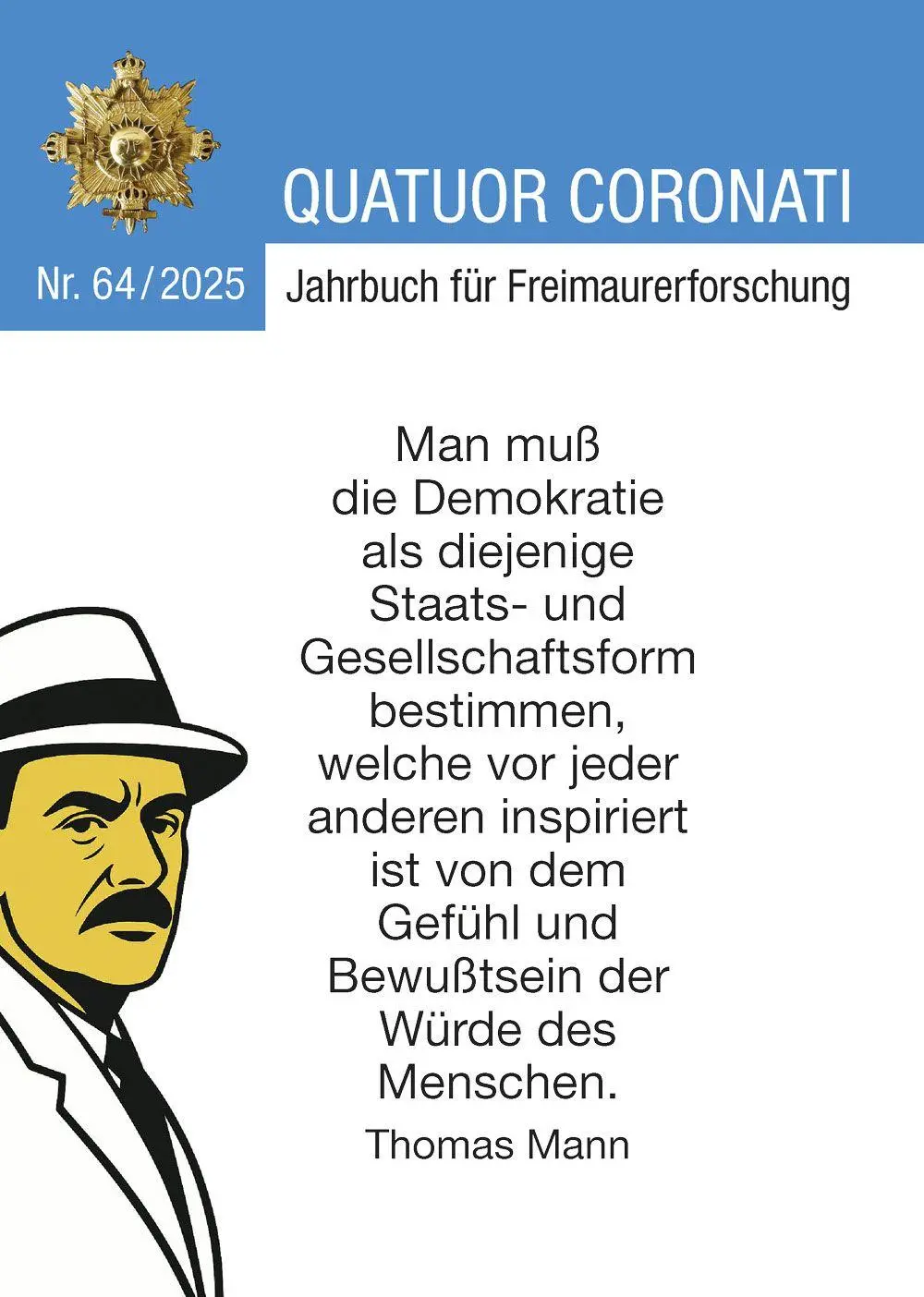 Cover: 9783962850944 | Quatuor Coronati Jahrbuch für Freimaurerforschung Nr. 64/2025 | Buch