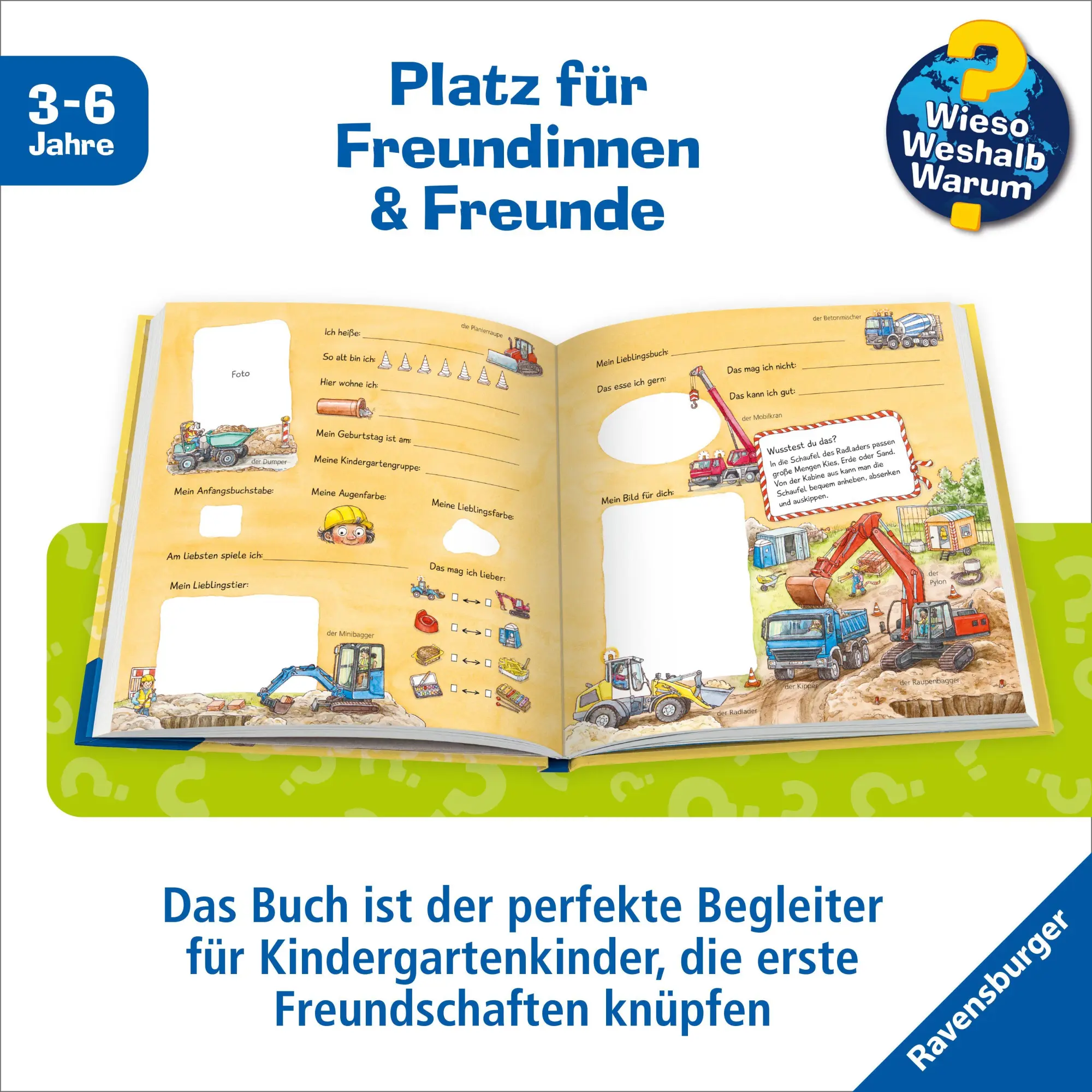 Bild: 4049817601044 | Wieso? Weshalb? Warum? - Meine Kindergarten-Freunde | Kessel | Buch