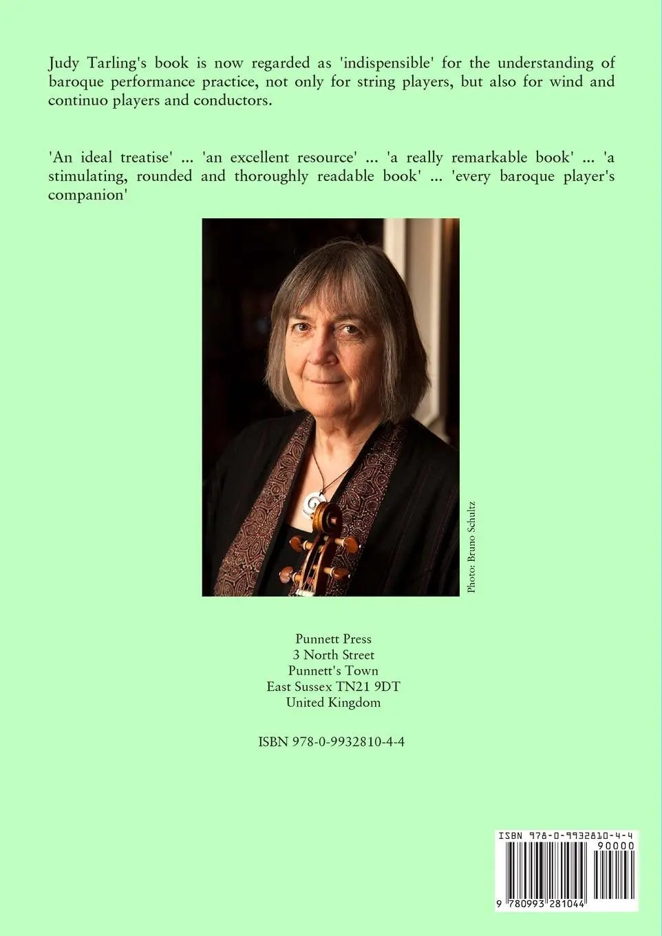 Rückseite: 9780993281044 | Baroque String Playing for ingenious learners | Judy Tarling | Buch