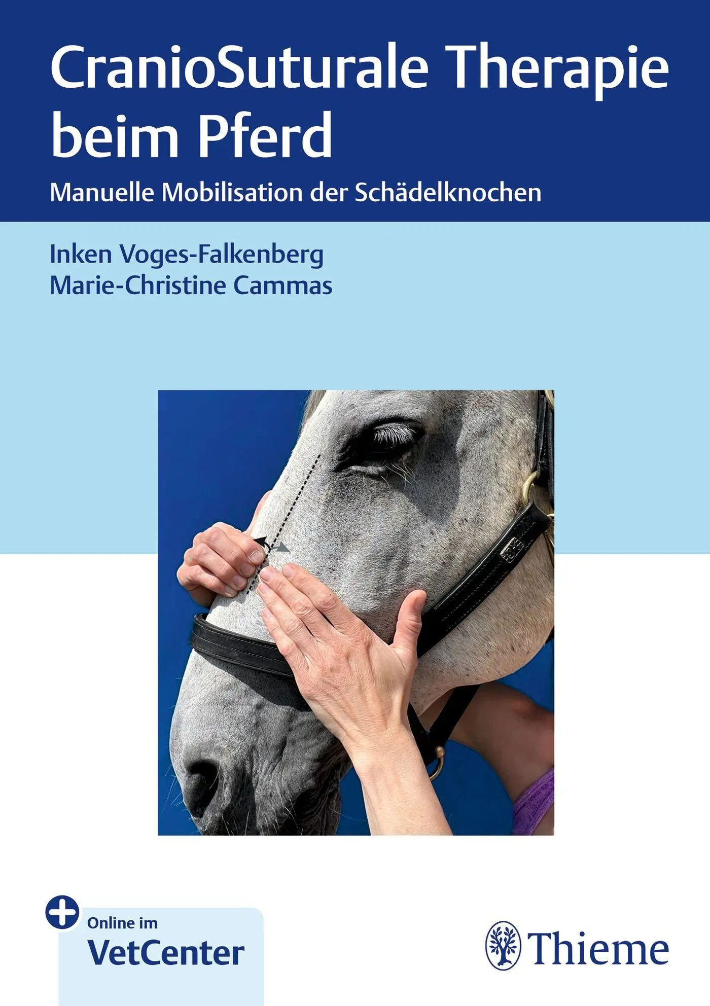 Cover: 9783132401044 | CranioSuturale Therapie beim Pferd | Inken Voges-Falkenberg (u. a.)