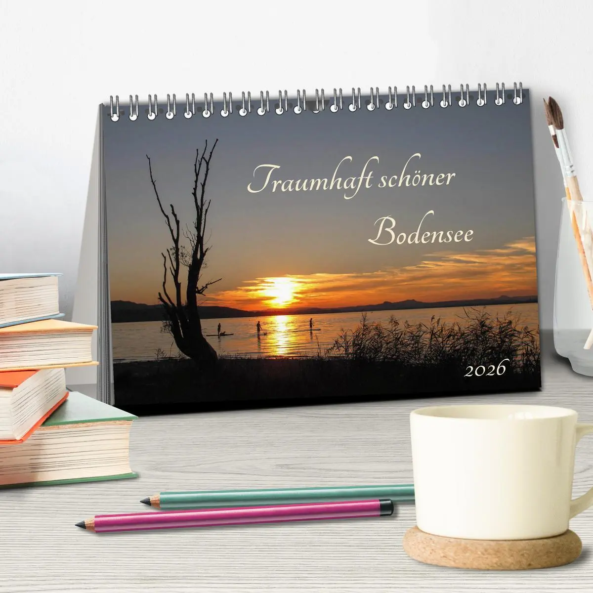 Bild: 9783457771044 | Traumhaft schöner Bodensee (Tischkalender 2026 DIN A5 quer),...