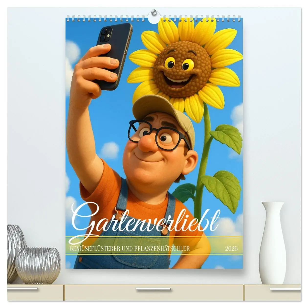 Cover: 9783516621044 | Gartenverliebt (hochwertiger Premium Wandkalender 2026 DIN A2...