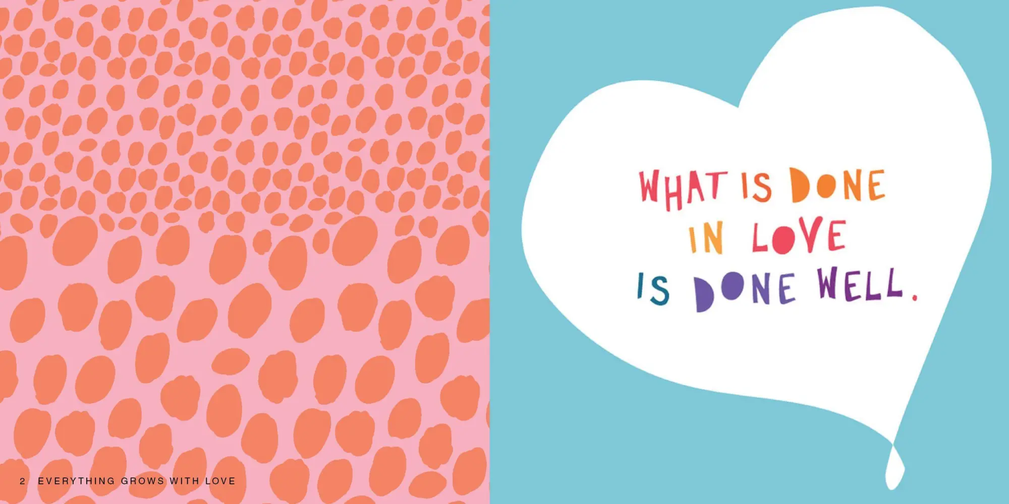 Bild: 9781523501144 | Everything Grows with Love | Beautiful Words, Inspiring Thoughts