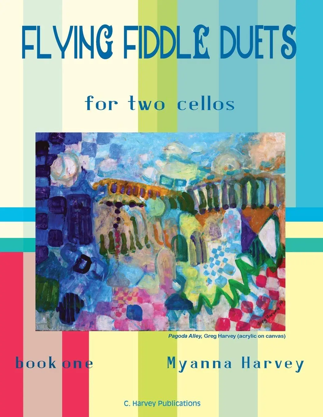 Cover: 9781635231144 | Flying Fiddle Duets for Two Cellos, Book One | Myanna Harvey | Buch