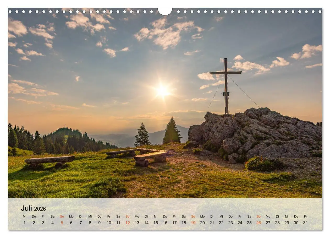 Bild: 9783457691144 | Licht im Allgäu - Traumhafte Landschaften (Wandkalender 2026 DIN A3...