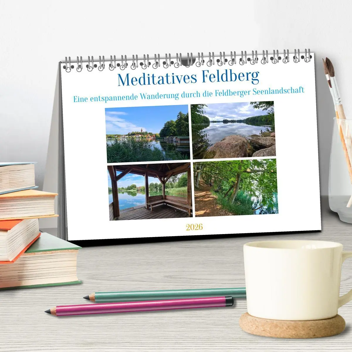 Bild: 9783457761144 | Meditatives Feldberg (Tischkalender 2026 DIN A5 quer), CALVENDO...