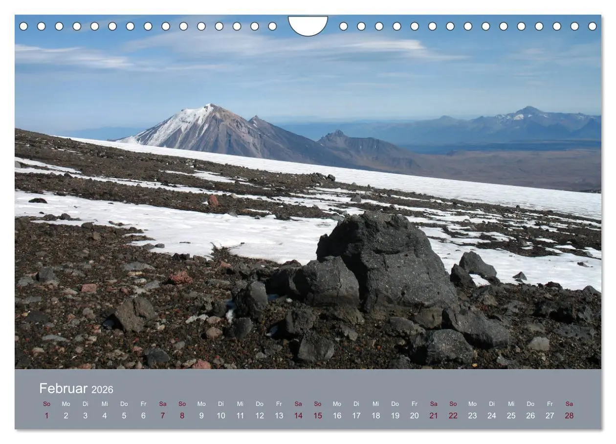 Bild: 9783457901144 | Kamtschatka - Vulkane, Asche, Eis (Wandkalender 2026 DIN A4 quer),...