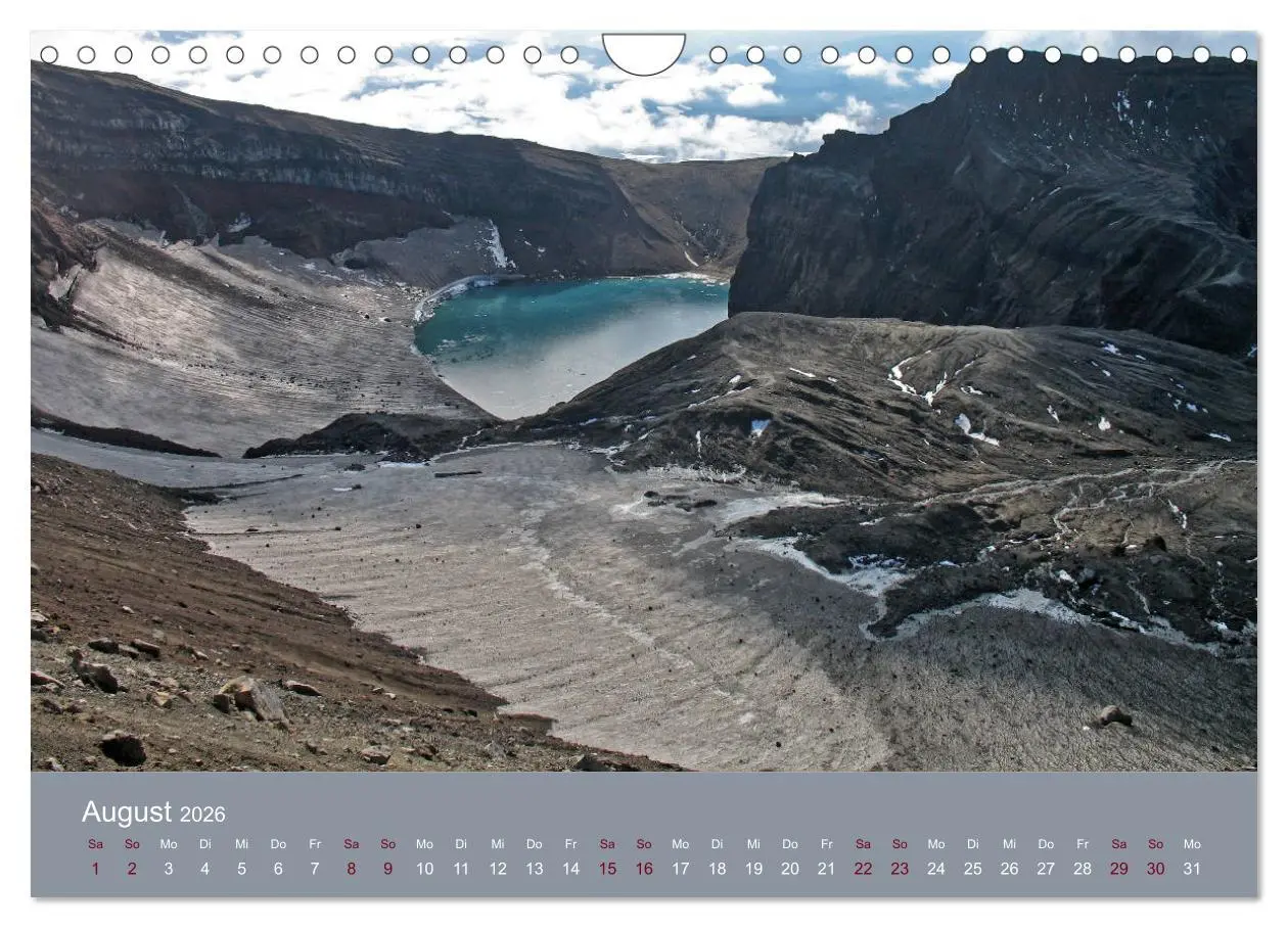 Bild: 9783457901144 | Kamtschatka - Vulkane, Asche, Eis (Wandkalender 2026 DIN A4 quer),...