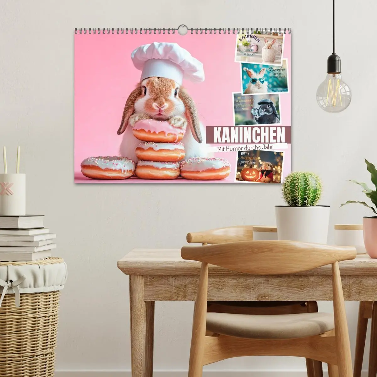 Bild: 9783516611144 | KANINCHEN Mit Humor durchs Jahr (Wandkalender 2026 DIN A3 quer),...