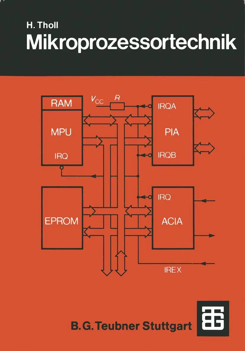 Cover: 9783519061144 | Mikroprozessortechnik | Eine Einführung mit dem M6800-System | Tholl